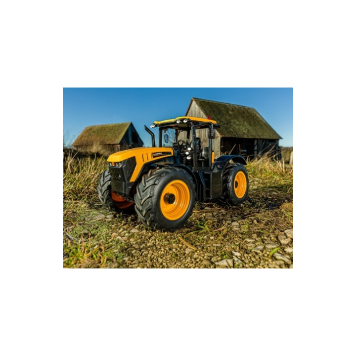 Carson RC Traktor JCB 2.4G 100% RTR – Tractor Radiocontrol 1:16 con Luces y Sonido
