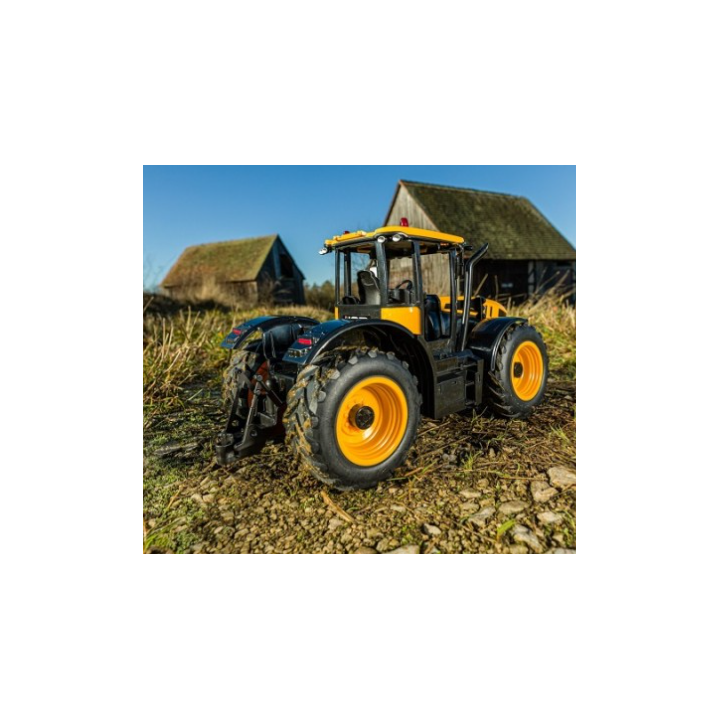 Carson RC Traktor JCB 2.4G 100% RTR – Tractor Radiocontrol 1:16 con Luces y Sonido