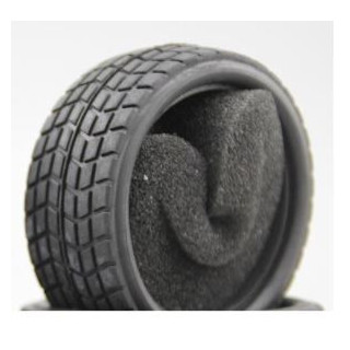 4 Gomas 1/10 RC Racing Radial – Neumáticos touring y drift alta tracción