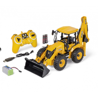 Carson Excavator Loader JCB 1:20 RC 2.4G 100% RTR – Realismo y Potencia