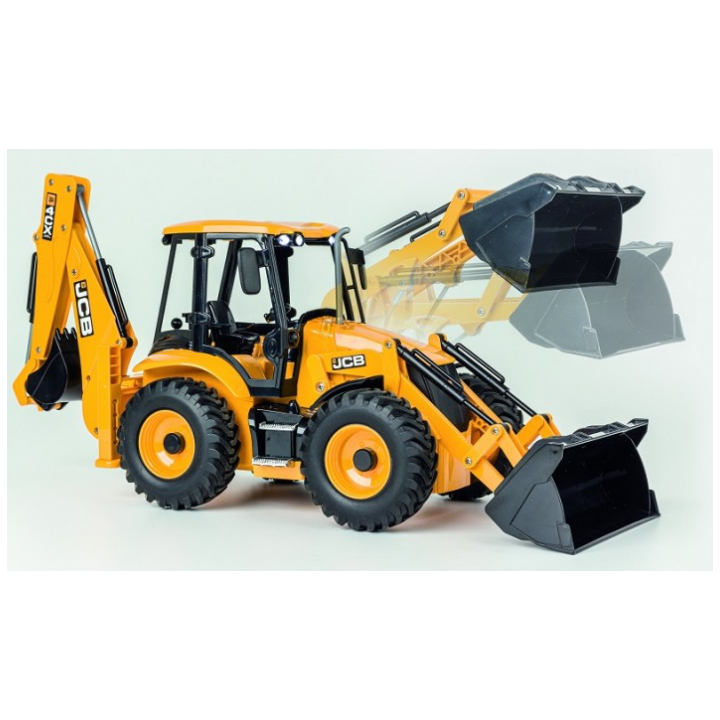 Carson Excavator Loader JCB 1:20 RC 2.4G 100% RTR – Realismo y Potencia
