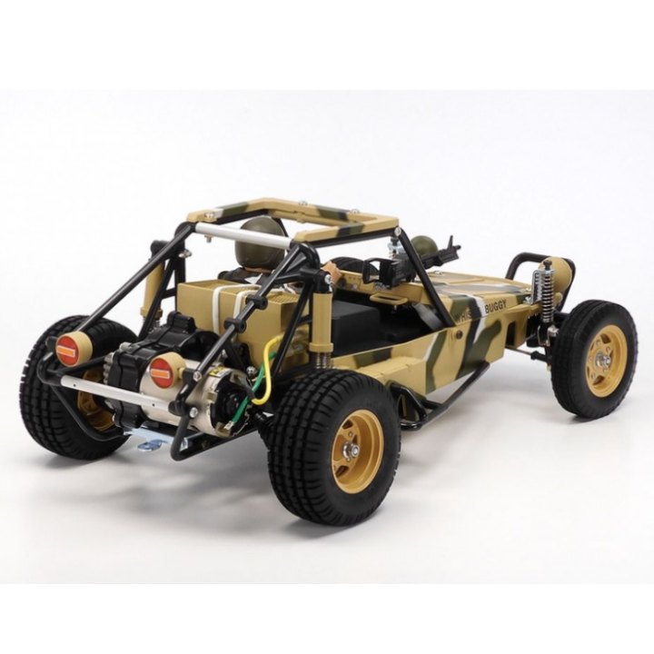 Tamiya Fast Attack 2011 1/10 Buggy Militar RC Kit – Reedición Clásica Off-Road