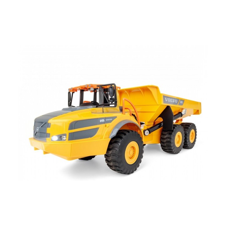 CARSON 1:20 Dump Truck Volvo A40G RC 2.4G 100% RTR – Camión Volquete RC Realista