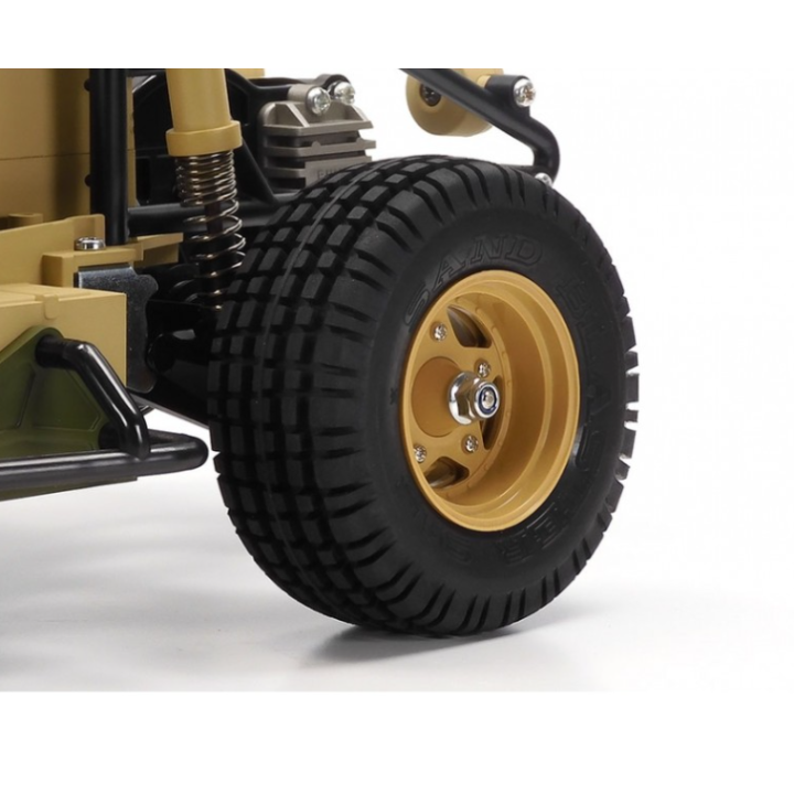 Tamiya Fast Attack 2011 1/10 Buggy Militar RC Kit – Reedición Clásica Off-Road