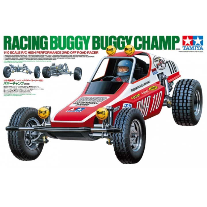 Tamiya Buggy Champ 2009 1/10 4WD RC Kit – Reedición Clásica Off-Road