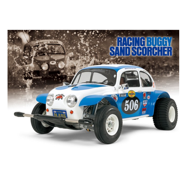 Tamiya Sand Scorcher 2010 1/10 4WD RC Kit – Reedición Clásica Off-Road