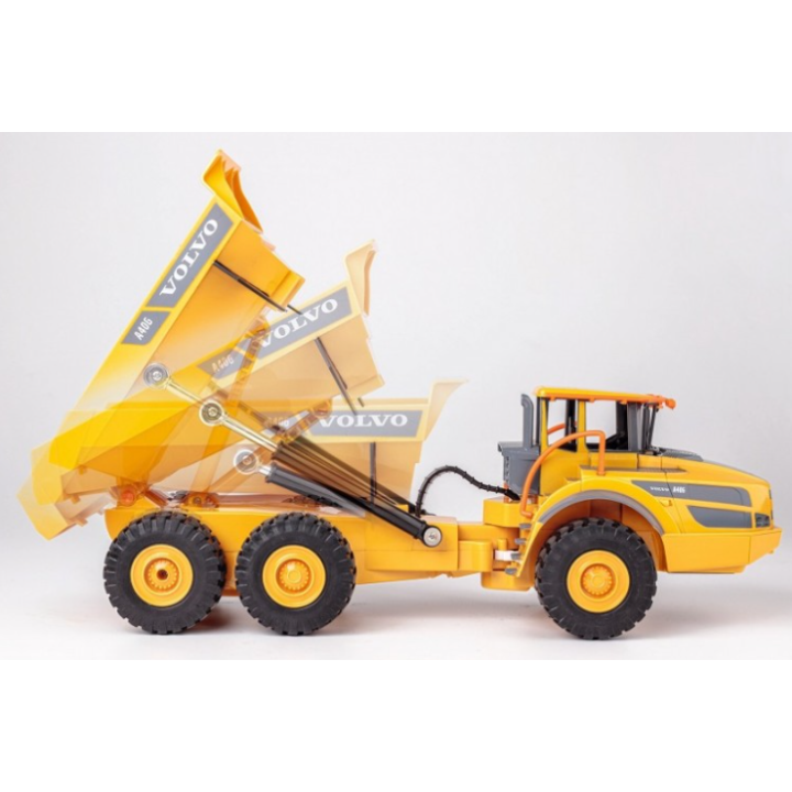 CARSON 1:20 Dump Truck Volvo A40G RC 2.4G 100% RTR – Camión Volquete RC Realista
