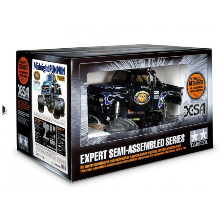 TAMIYA X-SA Midnight Pumpkin - RC 4WD Monster Truck