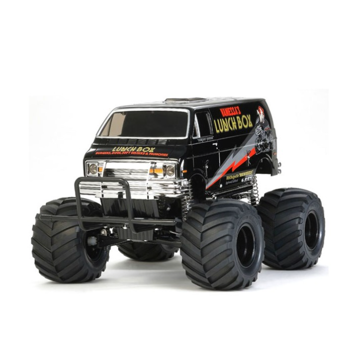 TAMIYA Lunch Box Black Edition - RC Monster Truck 4WD