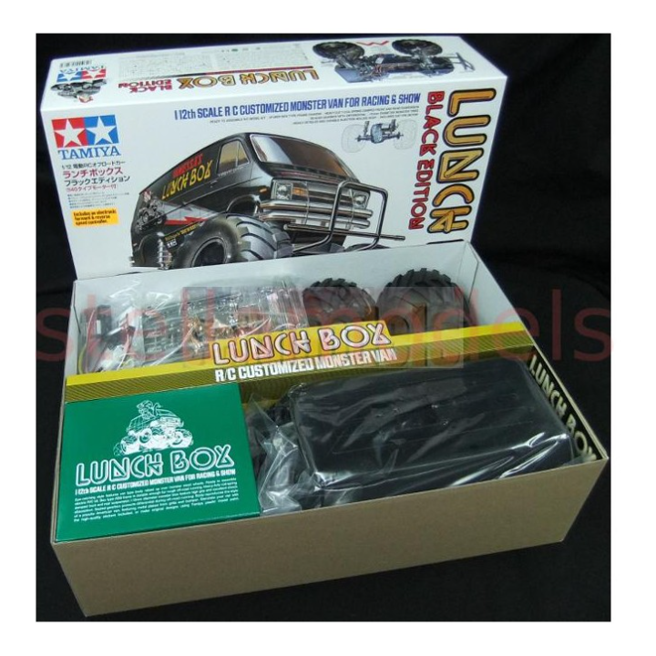 TAMIYA Lunch Box Black Edition - RC Monster Truck 4WD