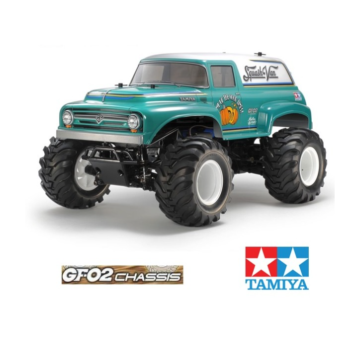 TAMIYA GF-02 Squash Van - RC 4WD Off-Road