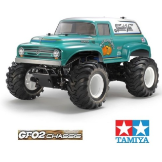 TAMIYA GF-02 Squash Van Painted Body - RC 4WD Off-Road