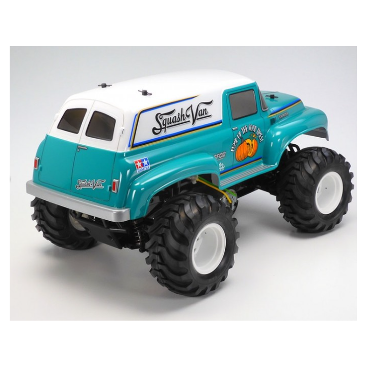 TAMIYA GF-02 Squash Van Painted Body - RC 4WD Off-Road