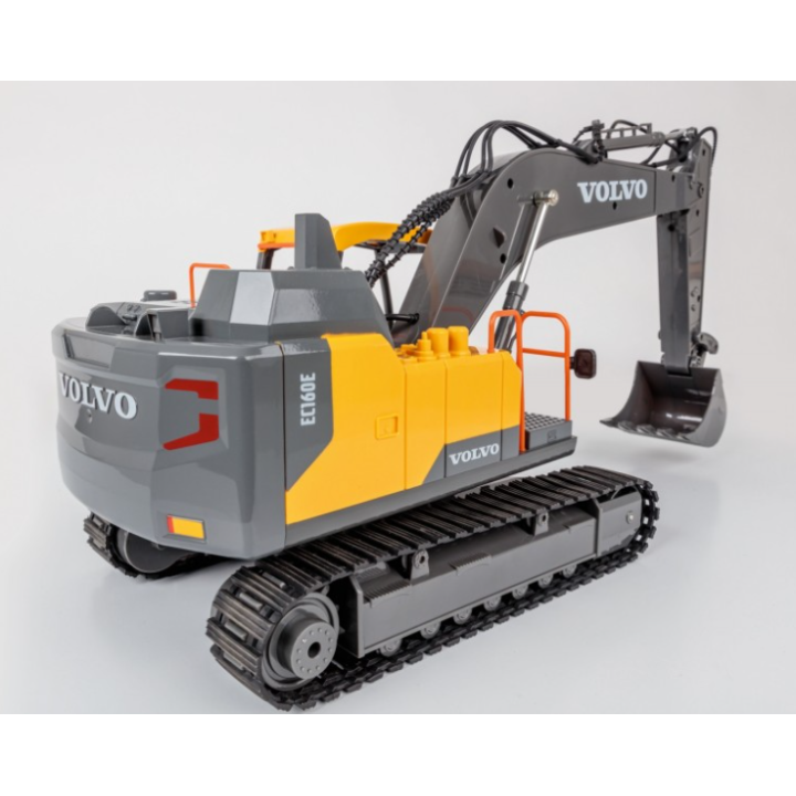 CARSON Excavadora Volvo RC 1:16 2.4G 100% RTR – Excavadora Radiocontrol Realista