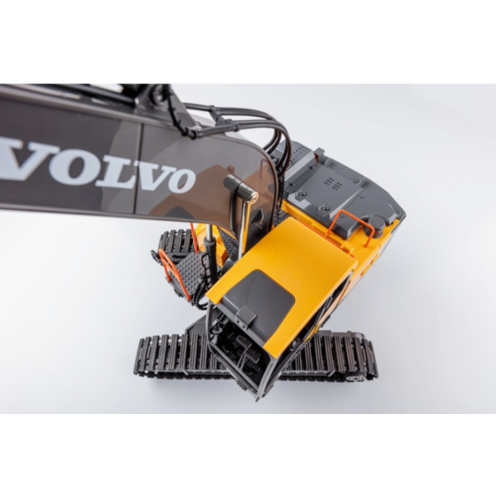 CARSON Excavadora Volvo RC 1:16 2.4G 100% RTR – Excavadora Radiocontrol Realista