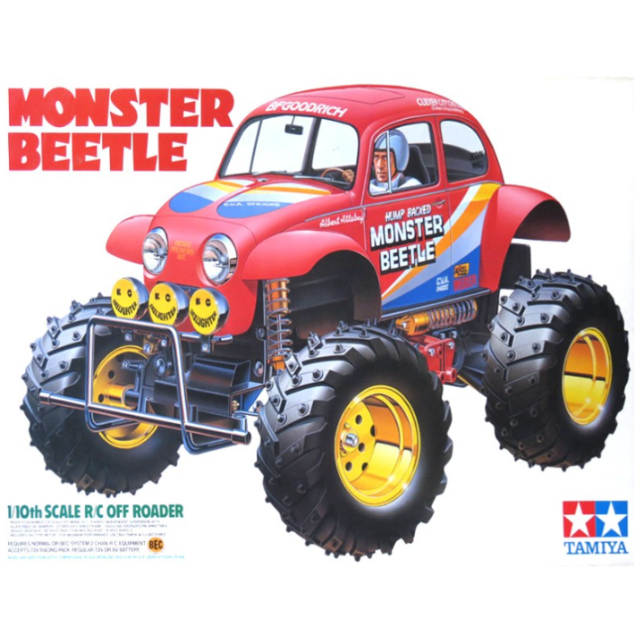TAMIYA Monster Beetle 2015 Black Edition - RC 4WD Off-Road