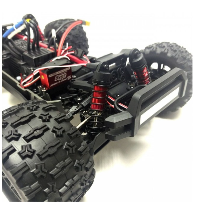 Hyper Go MT10 V2 White 1/10 Monster Truck RC Brushless