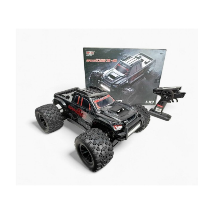 Hyper Go MT10 V2 Black 1/10 Monster Truck RC Brushless