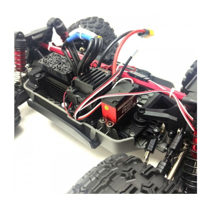Hyper Go MT10 V2 Black 1/10 Monster Truck RC Brushless