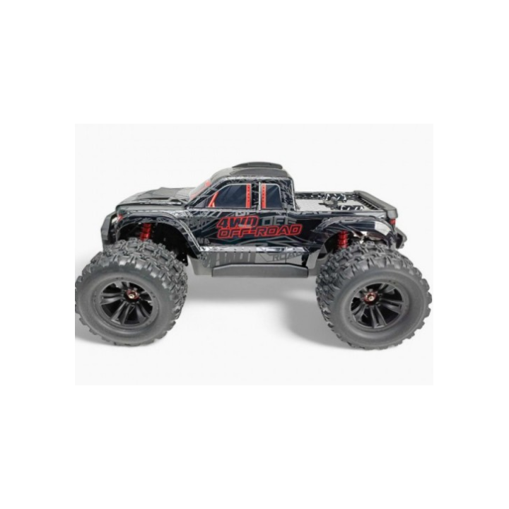 Hyper Go MT10 V2 Black 1/10 Monster Truck RC Brushless