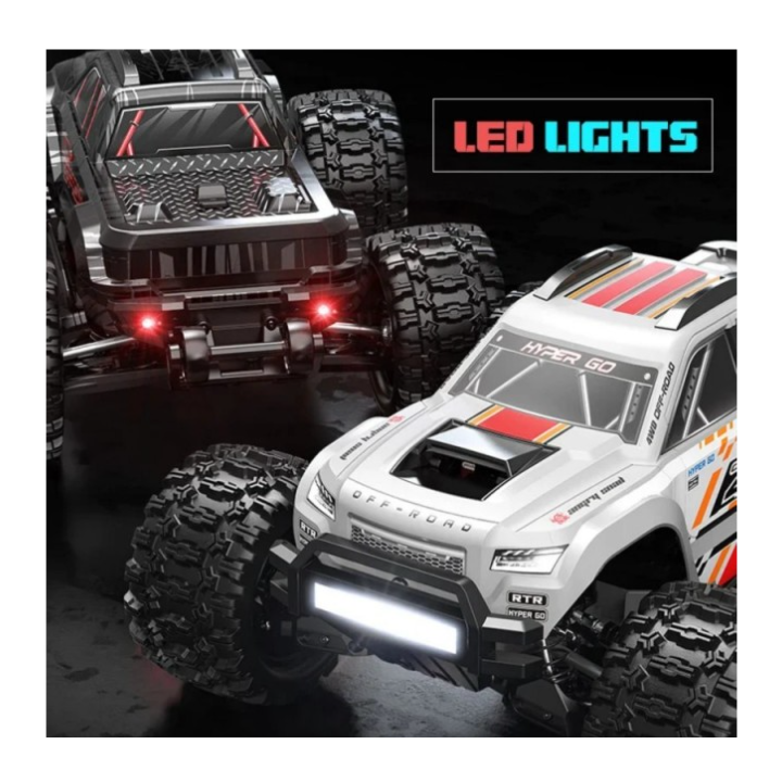 Hyper Go MT10 V2 Black 1/10 Monster Truck RC Brushless