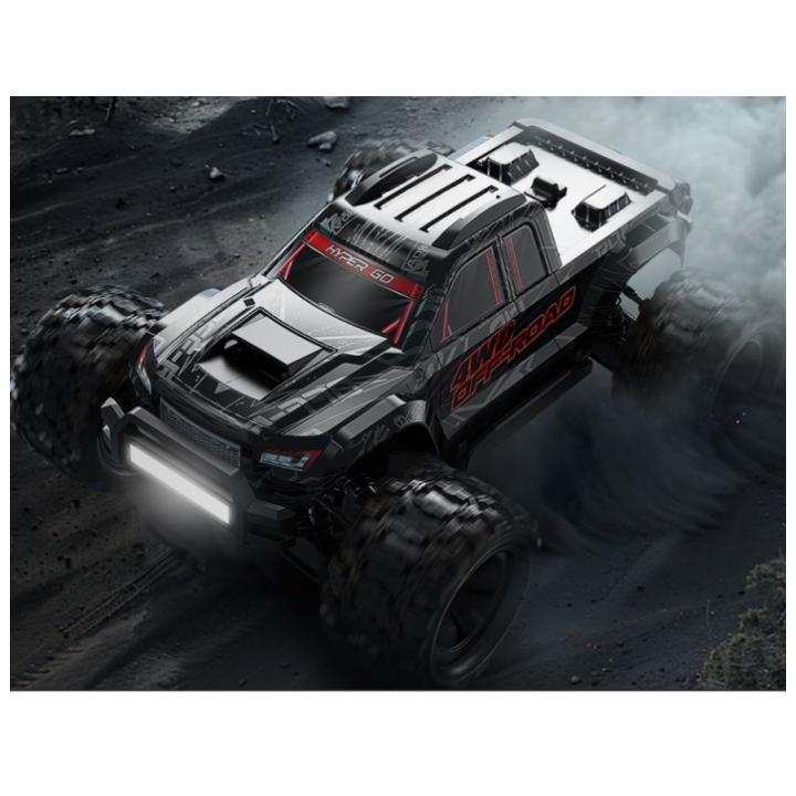 Hyper Go MT10 V2 Black 1/10 Monster Truck RC Brushless