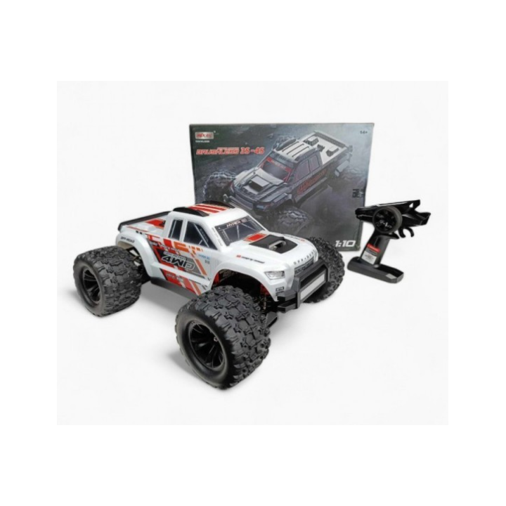 Hyper Go MT10 V2 White Pack 1/10 Monster Truck RC Brushless 4WD