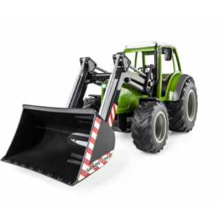 Carson RC Tractor 1:16 con Cargador Frontal 2.4G RTR – Realismo y Potencia