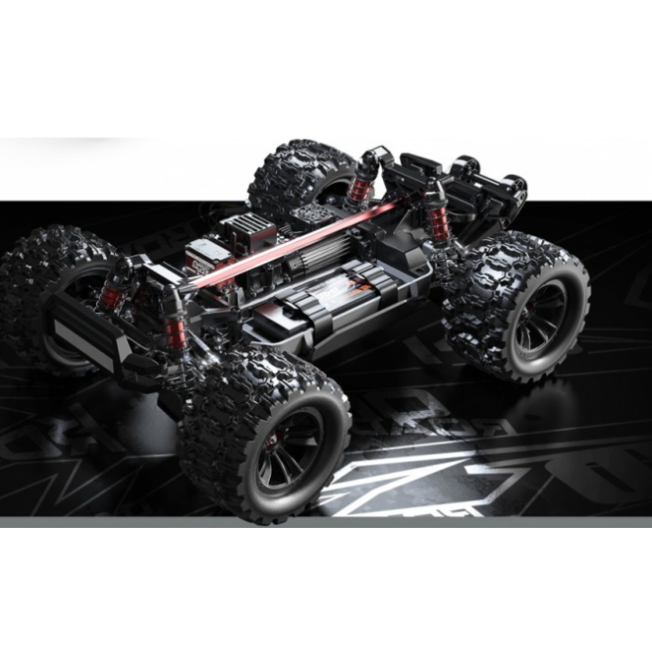 Hyper Go MT10 V2 Black Pack 1/10 Monster Truck RC Brushless 4WD