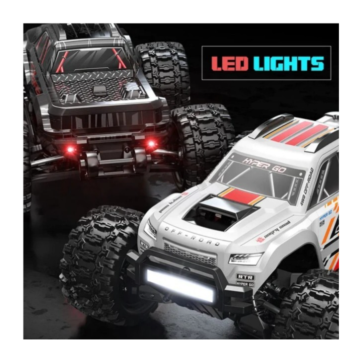 Hyper Go MT10 V2 Black Pack 1/10 Monster Truck RC Brushless 4WD