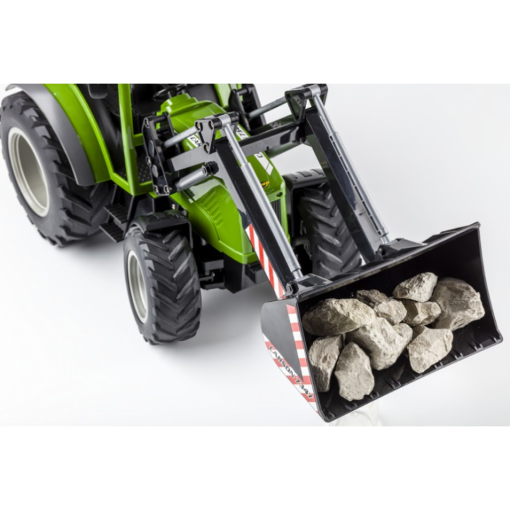 Carson RC Tractor 1:16 con Cargador Frontal 2.4G RTR – Realismo y Potencia