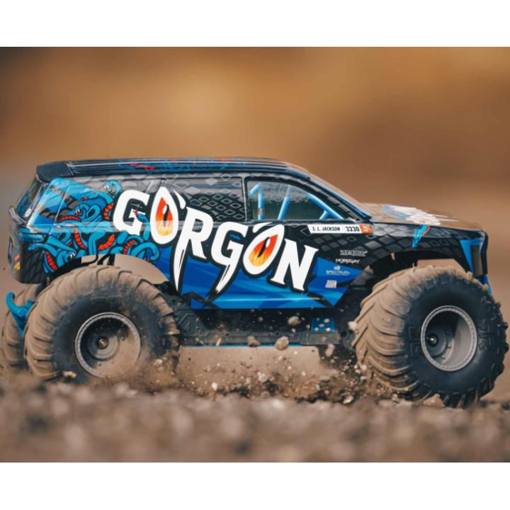 ARRMA Gorgon 2WD MT 1/10 RTR Azul (sin batería)
