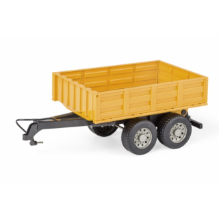 CARSON 1:16 Trailer Amarillo para Tractor RC – Volquete Funcional