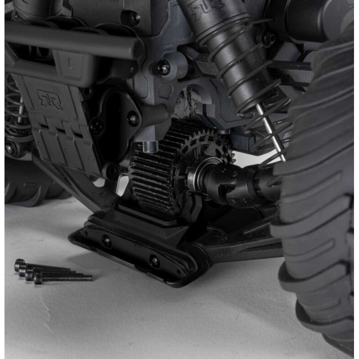 ARRMA Gorgon 2WD RTA Brushed Monster Truck 1/10 Transparente (Batería y Cargador Incluidos)