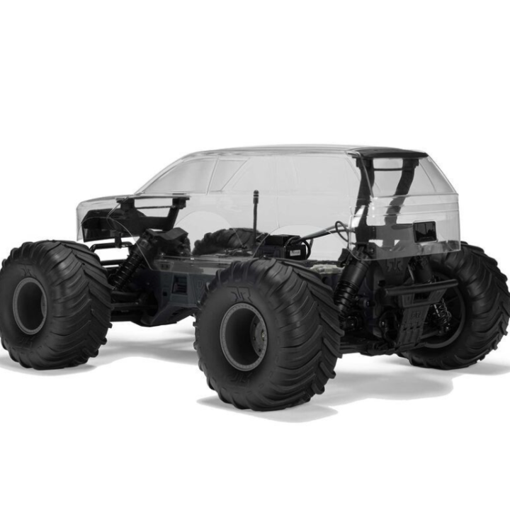 ARRMA Gorgon 2WD RTA Brushed Monster Truck 1/10 Transparente (Batería y Cargador Incluidos)