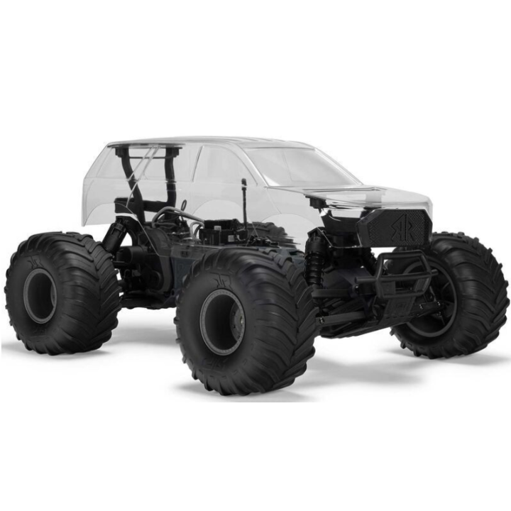 ARRMA Gorgon 2WD RTA Brushed Monster Truck 1/10 Transparente (Batería y Cargador Incluidos)