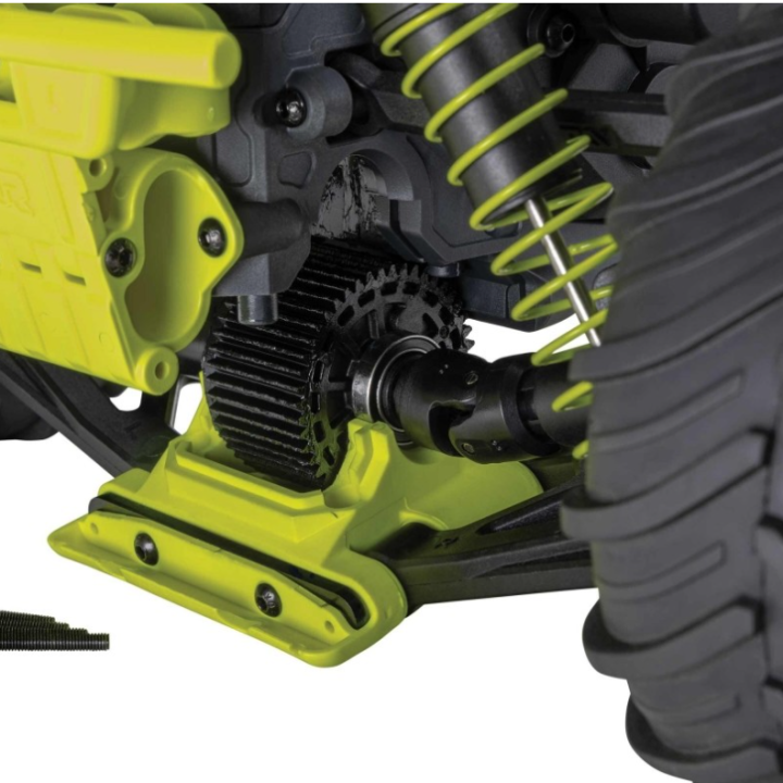ARRMA Gorgon 4X2 MEGA 550 Brushed Monster Truck 1/10 RTR Amarillo (Batería y Cargador Incluidos)