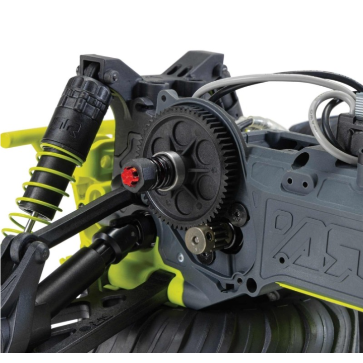 ARRMA Gorgon 4X2 MEGA 550 Brushed Monster Truck 1/10 RTR Amarillo (Batería y Cargador Incluidos)