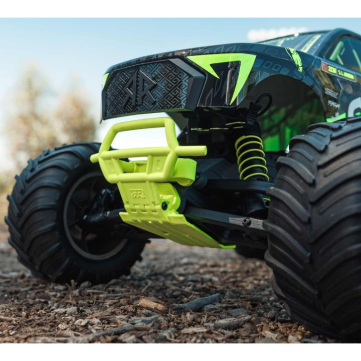 ARRMA Gorgon 4X2 MEGA 550 Brushed Monster Truck 1/10 RTR Amarillo (Batería y Cargador Incluidos)
