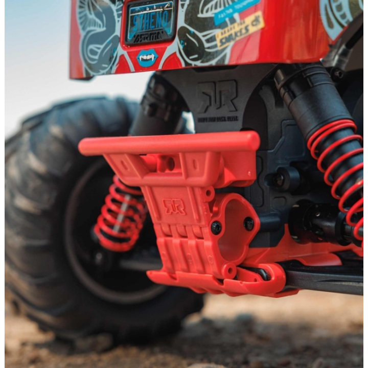 ARRMA Gorgon 4X2 MEGA 550 Brushed Monster Truck 1/10 RTR Rojo (Batería y Cargador Incluidos)