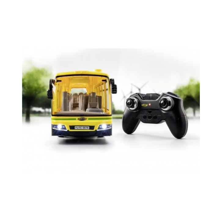 CARSON Electric City Bus 2.4GHz 100% RTR con luces LED y 60 min de autonomía