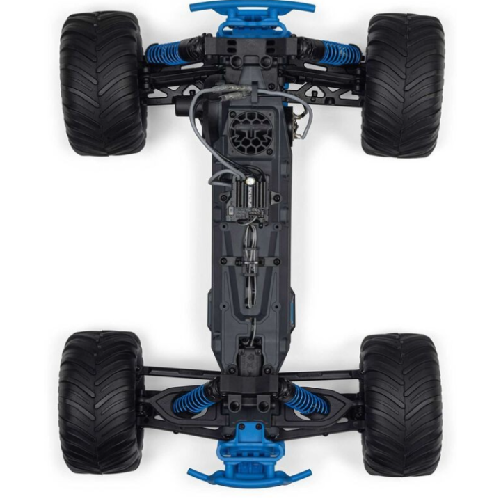 Arrma 1-10 GORGON 2WD RTR Brushed Monster Truck Blue con Batería y Cargador Incluidos