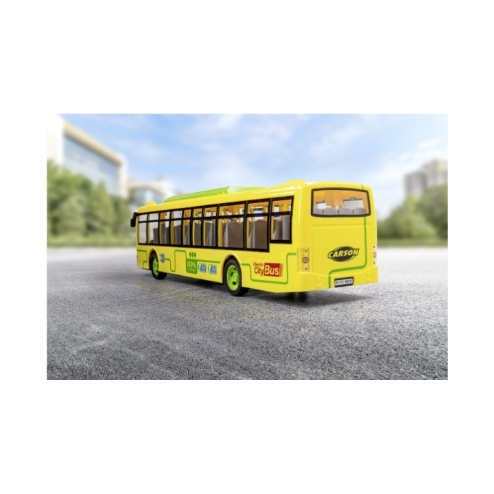 CARSON Electric City Bus 2.4GHz 100% RTR con luces LED y 60 min de autonomía