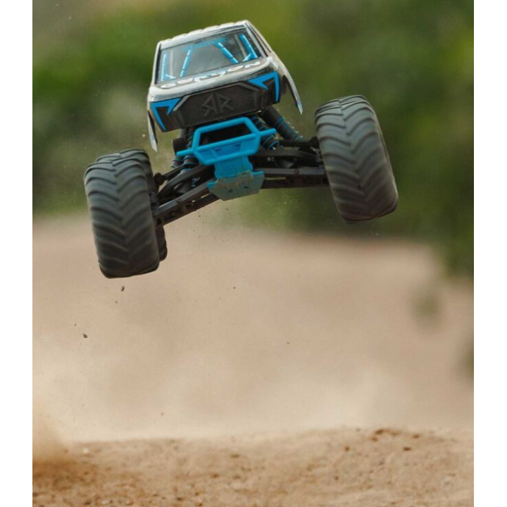Arrma 1-10 GORGON 2WD RTR Brushed Monster Truck Blue con Batería y Cargador Incluidos