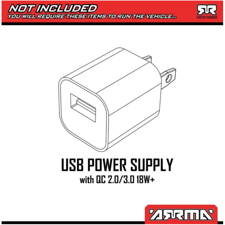 Arrma 1-10 GORGON 2WD RTR Brushed Monster Truck Gun Metal con Batería y Cargador Incluidos
