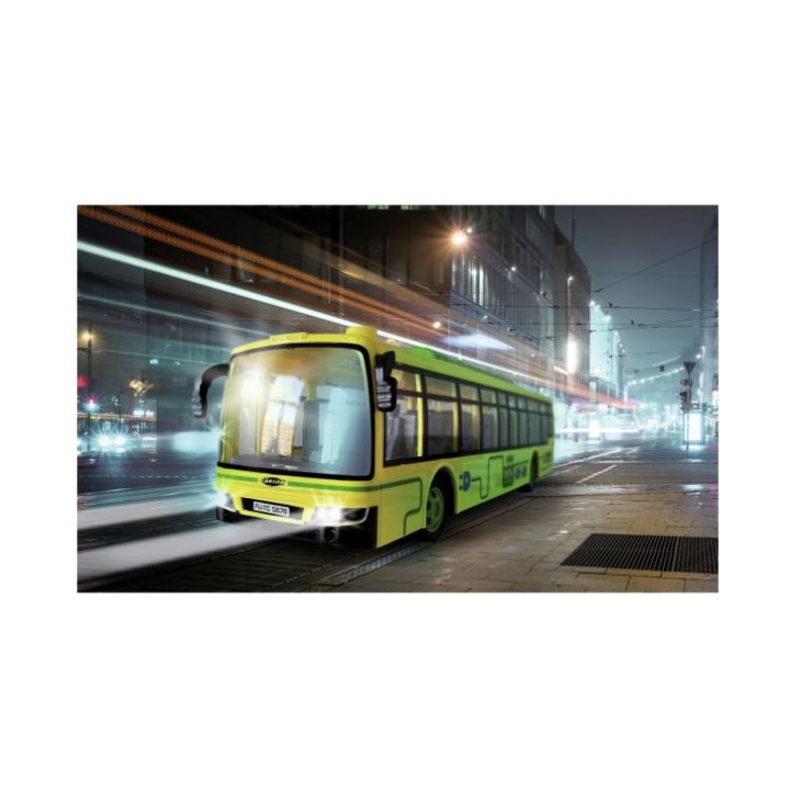 CARSON Electric City Bus 2.4GHz 100% RTR con luces LED y 60 min de autonomía
