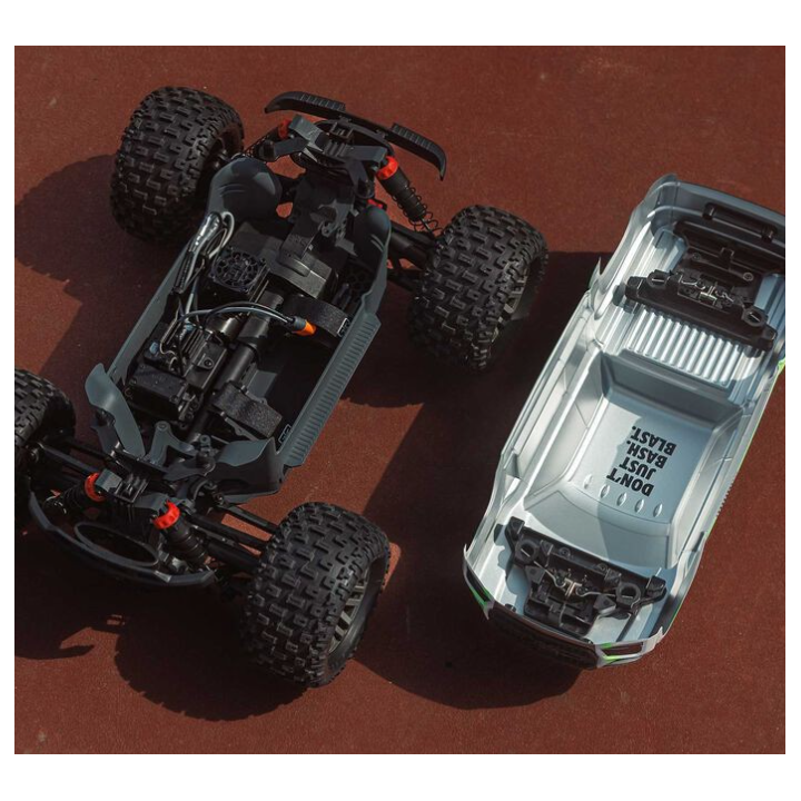Arrma GRANITE MEGA 1-10 4X4 RTR Brushed Monster Truck Naranja