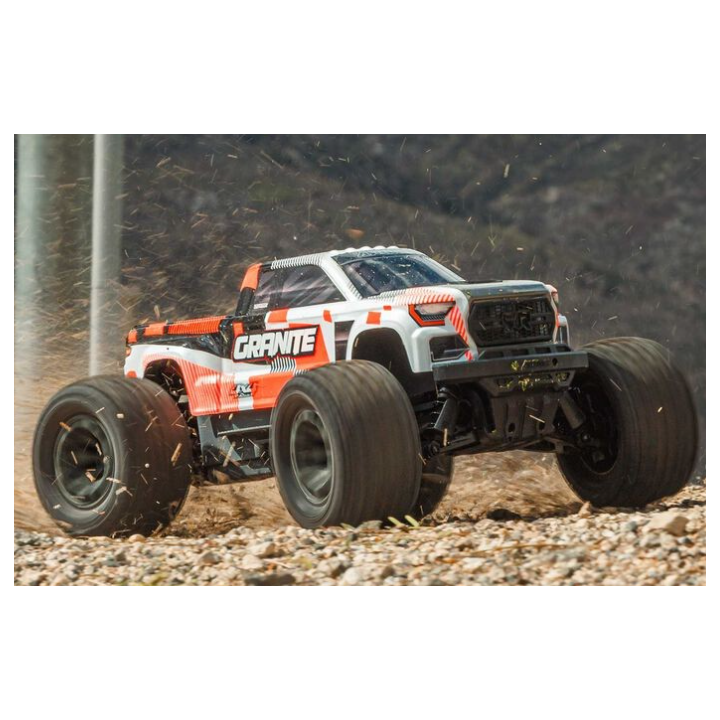 Arrma GRANITE MEGA 1-10 4X4 RTR Brushed Monster Truck Naranja