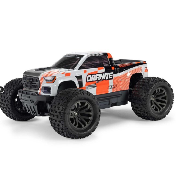 Arrma GRANITE MEGA 1-10 4X4 RTR Brushed Monster Truck Naranja