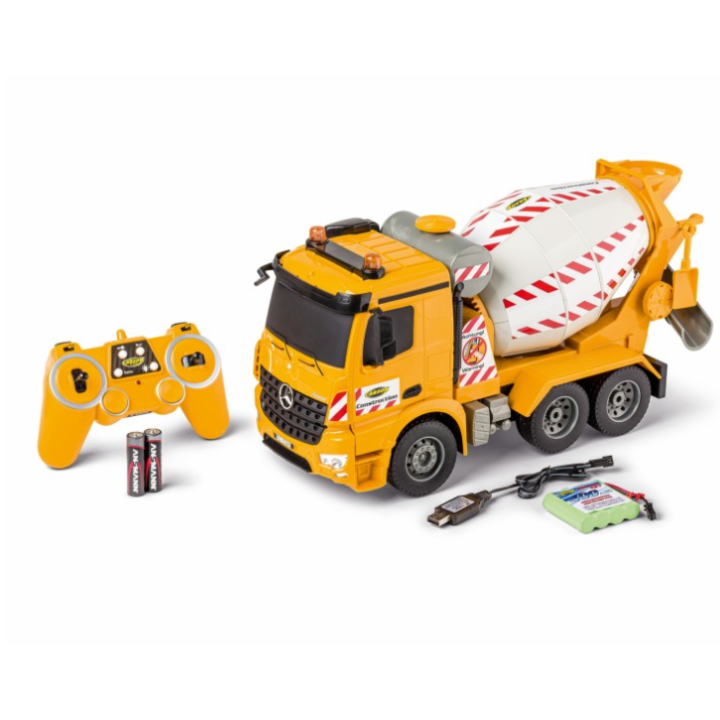 CARSON MB Arocs Cement Mixer 1:20 RC 100% RTR – Camión Hormigonera Radiocontrol